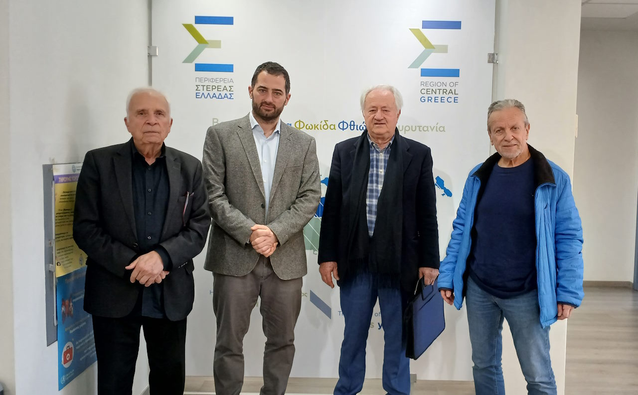  Με τον Περιφερειάρχη  Στερεάς Ελλάδος, για τον 1ο πολυήμερο Υπερμαραθώνιο ΔΡΟΜΟΙ  ΕΛΕΥΘΕΡΙΑΣ 23-27 Απριλίου 2026