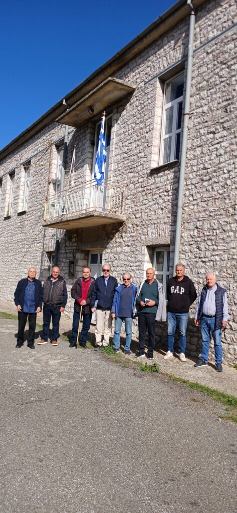 Ανάληψη (Δερβέκιστα) επίσκεψη μελών Οργανωτικής Επιτροπής, Αντιδημάρχου Δήμου Θέρμου Απόστολου Σπυρόπουλου και Προέδρου Κοινότητας στον Κεντρικό  Σταθμό Ανάληψης